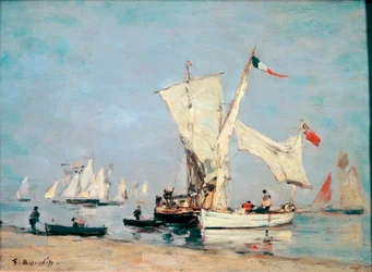 Segelboote, ca. 1869